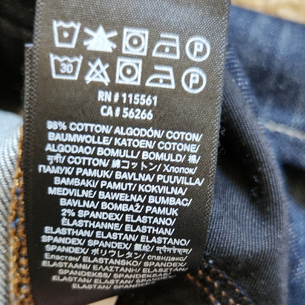 7 For All Mankind Jeans Mens Straight Blue Sz 30